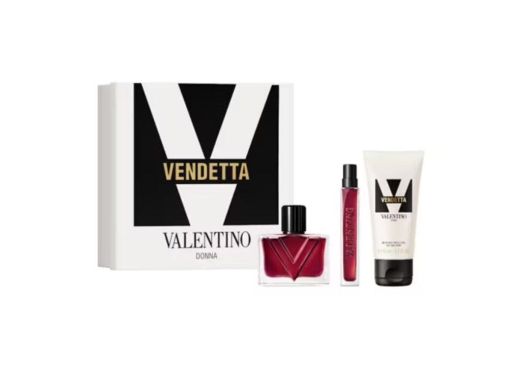 VALENTINO SET Vendetta Donna Eau de Parfum Vapo 50ml + BL 50ml + Mini EdP 10ml
