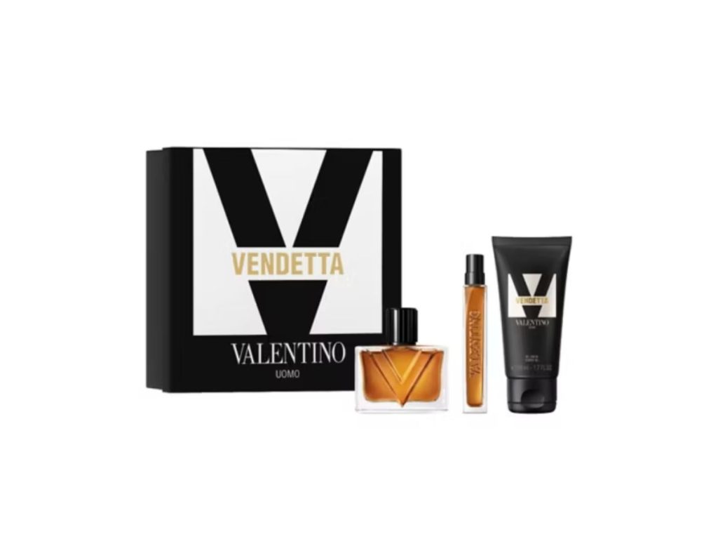 VALENTINO SET Vendetta Uomo Eau de Parfum Vapo 50ml + SG 50ml + Mini EdP 10ml