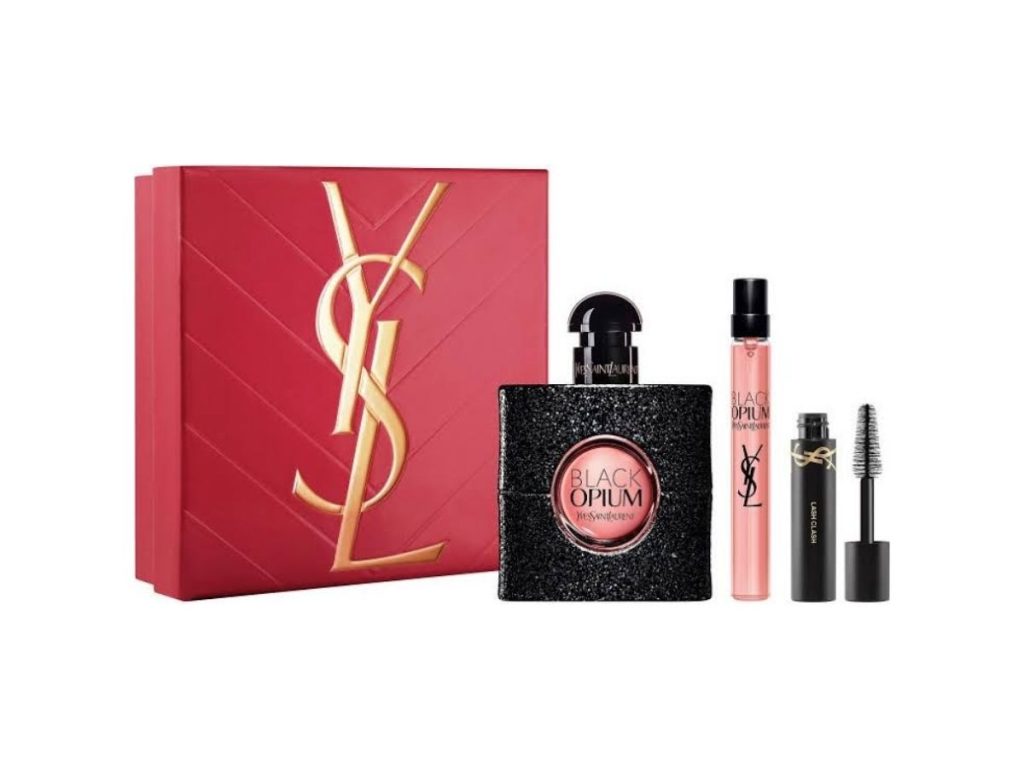 YVES SAINT LAURENT SET Black Opium Eau de Parfum Vapo 50ml+Mini 10ml+Mini Lash Clash - Free Shop Swiss