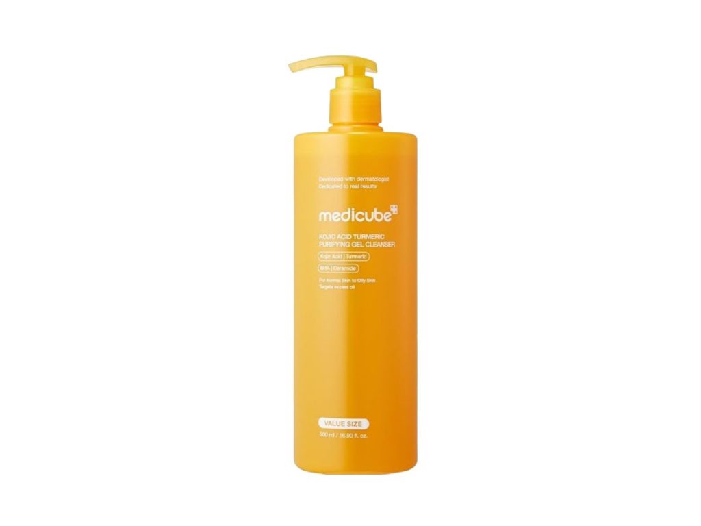 MEDICUBE Kojic Acid Turmeric Gel to Foam Cleanser 500ml