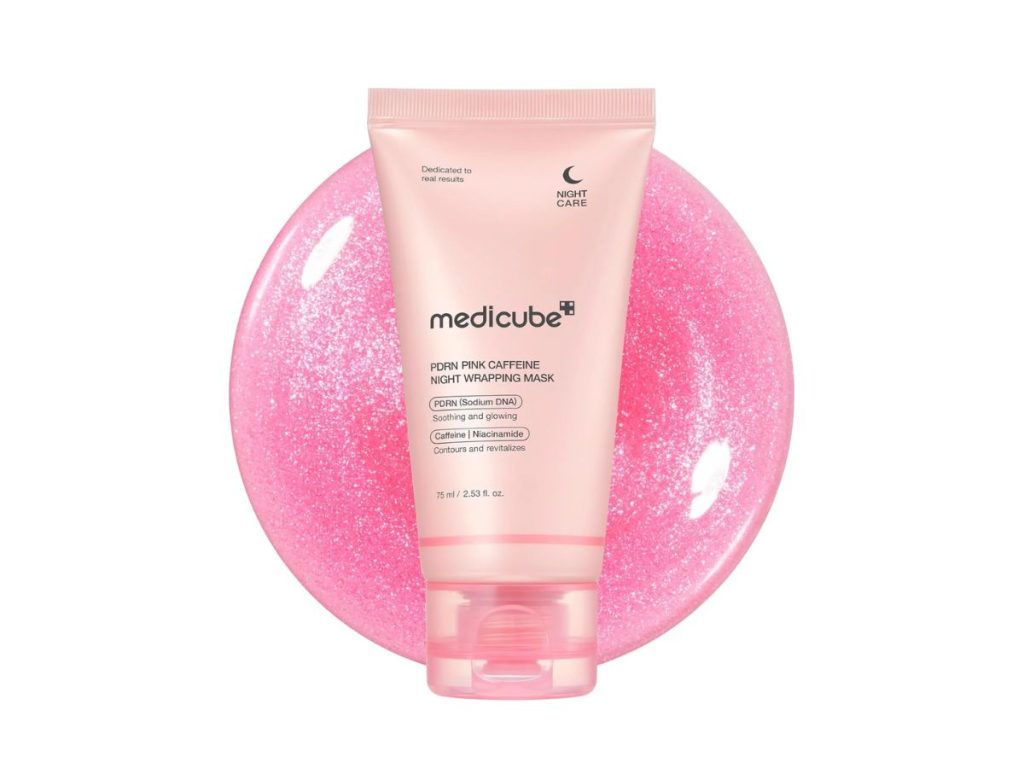 MEDICUBE PDRN Pink Caffeine Night Wrapping Mask 75ml