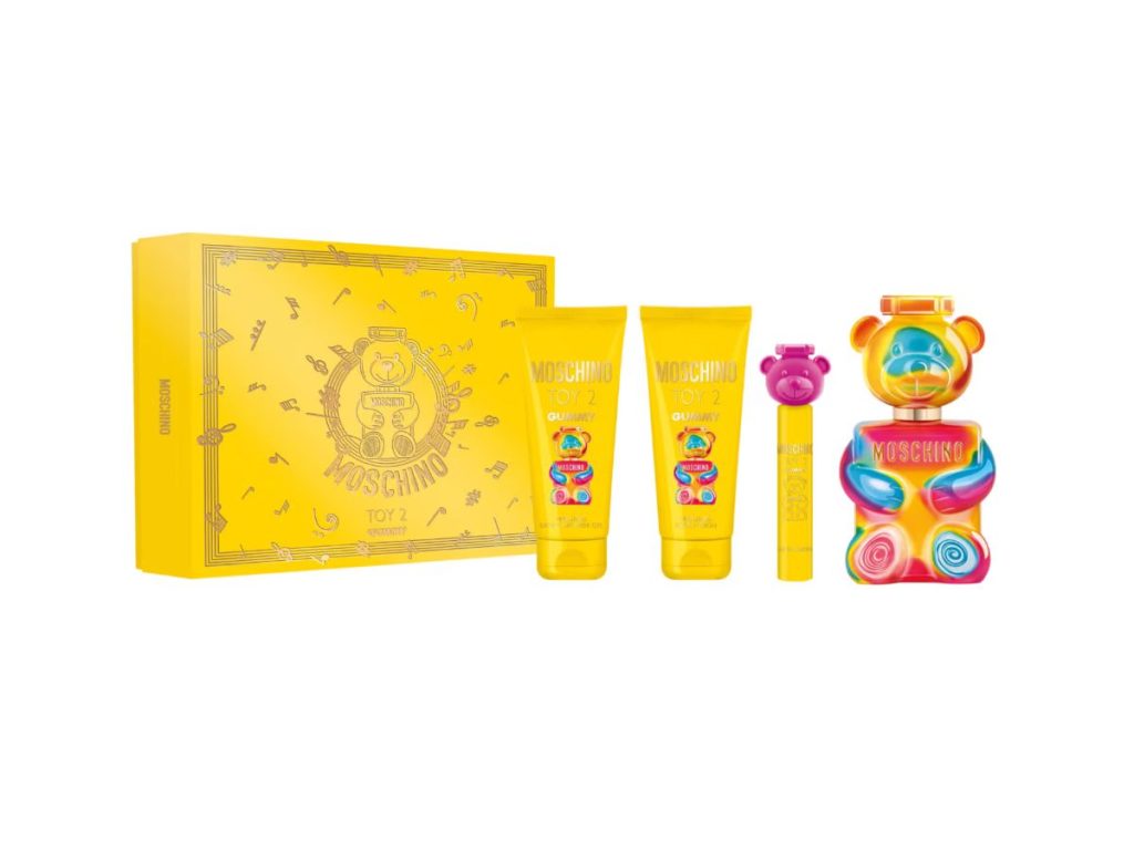 MOSCHINO SET Gummy Eau de Parfum Vapo 100ml + EdP 10ml + SG 100ml + BL 100ml