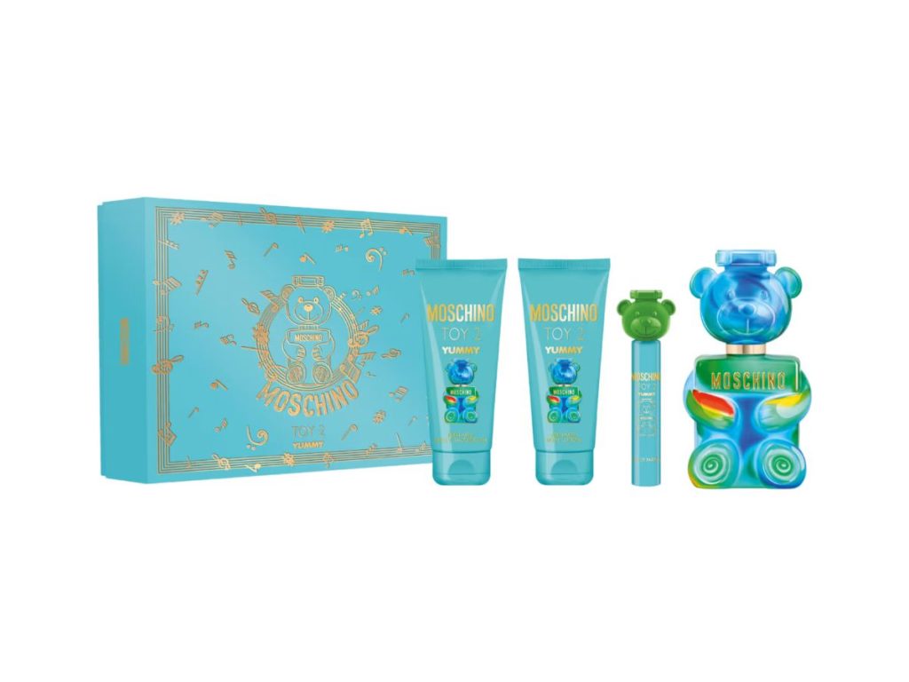 MOSCHINO SET Yummy Eau de Parfum Vapo 100ml + EdP 10ml + SG 100ml + BL 100ml