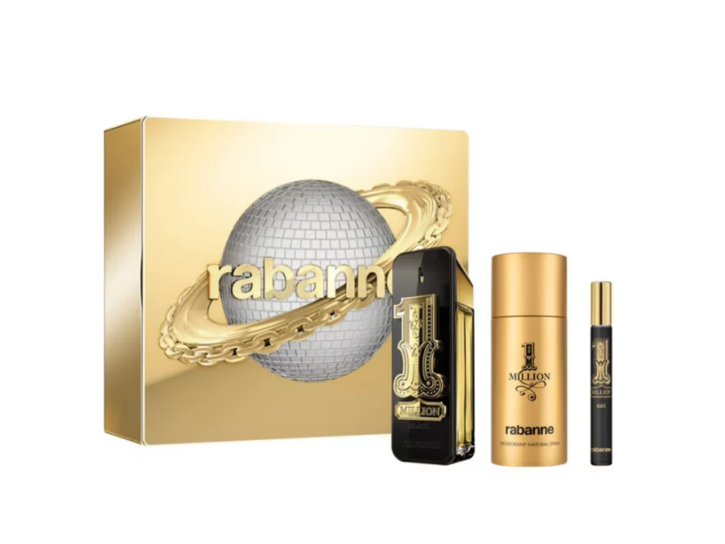 RABANNE SET 1 Million Black Eau De Parfum Vapo 100ml+Mini 10ml+Deo Spray 150ml